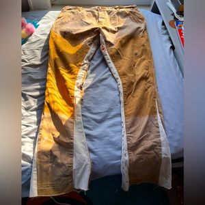 Mnml flare work cargo pants size 36